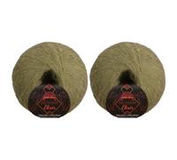 JubileeYarn Mohair Elixir Yarn - 50g/Skein Baby Wool Blend - Gin and Tonic - 2 Balls