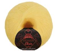 JubileeYarn Mohair Elixir Yarn - 50g/Skein Baby Wool Blend - Golden Dream - 1 Ball