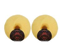 JubileeYarn Mohair Elixir Yarn - 50g/Skein Baby Wool Blend - Golden Dream - 2 Ball