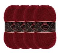 JubileeYarn Mohair Elixir Yarn - 50g/Skein Baby Wool Blend - Manhattan - 4 Skeins