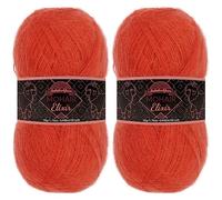 JubileeYarn Mohair Elixir Yarn - 50g/Skein Baby Wool Blend - Mimosa - 2 Skeins