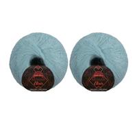 JubileeYarn Mohair Elixir Yarn - 50g/Skein Baby Wool Blend - Velvet Hammer - 2 Ball