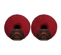 JubileeYarn Mohair Elixir Yarn - 50g/Skein Baby Wool Blend - Woo Woo - 2 Ball