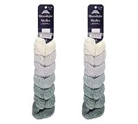 JubileeYarn Moonlight Medley Yarn - Ombre DK Weight Merino Wool/Acrylic - 200g/Hank - Pisces - 2 Skeins