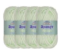 JubileeYarn Spongy Dish Yarn - Worsted Nylon Dishcloth - 50g/Skein - Pistachio - 4 Skeins