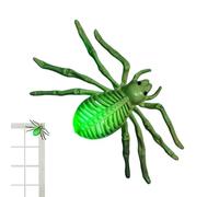 Jubilofex 3D Printed Glow in the Dark Spider - Halloween Haunted House Decoration - The 3D Printed Interactive Spider Halloween for Living Room, Bedroom, Haunted House and Porch