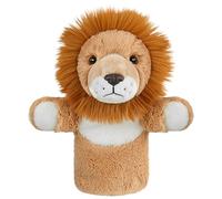 Jubilofex Animal Hand Puppets | Lion and Giraffe Plush Stage | Interactive Hand Puppet Accessories - for Boys Girls Parents Preschool Teachers Nurseries Room