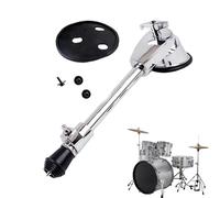 Jubilofex Bass Drum Stand,Percussion Accessory Drum Feet - Portable Pedal Holder Base Material for Beginners and Proven Musicians