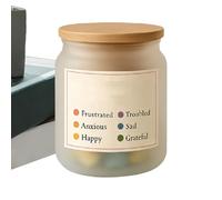 Jubilofex Bible Verse Jar | Prayer Supplies With Scriptures | Inspirational Prayer Jar | for Christian Church Women Mothers Wifes Desk Office Bedroom Table