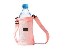 Jubilofex Bottle Carrier Bag, Shoulder Bag, Lightweight Adjustable Case Modern Style for Hiking, Travel, Camping, Racing and Hiking, pink, Consulte la descripción, See description