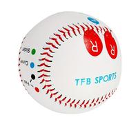 Jubilofex Bullet Ball Baseball, Pitch Training Baseball | 9 Inch Baseball Training Equipment | Baseball with Color Coded Finger Placement Marks to Increase The