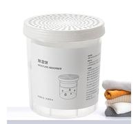 Jubilofex Closet Dehumidifier - Absorber Dehumidifier for Wardrobe | Rechargeable Desiccant Refill for Home Room Car Bathroom Kitchen