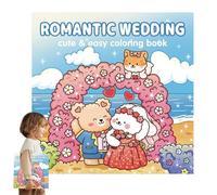 Jubilofex Coloring Book for Adults, Cute Illustrations on Marriage and Love - Stress Relief Fun Activity for Teens Boys and Girls