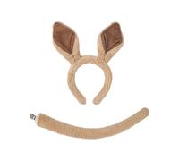 Jubilofex Horse Ears | Cosplay Costume Accessories for Festivals, New Year Plush Animal Headband for Party, Performance, Masquerade, Birthday, Christmas, Celebration