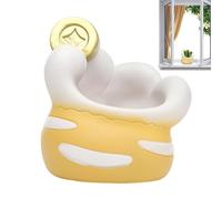 Jubilofex Indoor Plant Pots, Cat Shaped Table Decor - Cartoon Style Plant Pot, for Cat Lovers Gardeners Indoor Outdoor Balcony Garden Sill