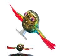 Jubilofex Ornament for Helmet - Weather-Resistant Cute Dynamic - Bicycle Helmet Bird Decorations - For Holiday Travel Tours, Motorcycling, Adventure Travel, Commuting, Car, Motorcycle, Truck