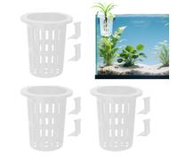 Jubilofex Plant Holder for Aquarium | Basket for Aquarium Plants, Underwater Decorations for Growing Submerged Pond and Hydroponic Aquaponic Systems