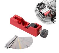 Jubilofex Plug Gaping Tool - Repair Tool for Engine - Gauge for Backlash, Car Motorcycle Boat Sedan Suv Lawn Mower Garage Workshop