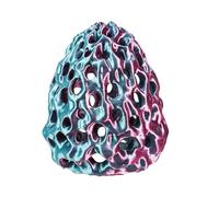 Jubilofex Shrimp Cave - Artificial Porous Coral Rock Sanctuary, Aquarium | Fixed Suction Aquatic Shelter Aiding Relaxation Guppy Betta Terrarium Tank