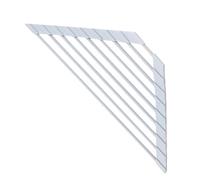 Jubilofex Sink Rack | Lightweight Shop Folding Triangular Anti-slip - Drainer Mat,Residence, Dorm, Hotel, Apartment, Restaurant