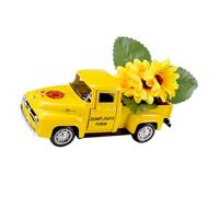 Jubilofex Small Truck Decorations | Truck Desk Ornament, Miniature Centerpiece, Craft Decoration for Country Kitchen, Shelf, Car Coat and Living Room