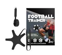 Jubilofex Soccer Kick Back Trainer | Practice Tool with String | Adjustable Waistband Practice Training Aid - for Boys Girls Soccer Training Indoor Outdoor Backyard School Gym Park
