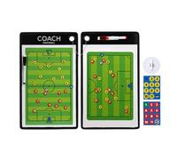 Jubilofex soccer paperweight for coaches, football dry erase board for coaches soccer coaching board dry erase soccer coaching board with magnets portable whiteboard tracker