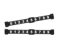 Jubilofex Table Score Keeper - Match Tally Counter, Slide Marker Set | 2pcs Numeric Trackers for Scoring in Play, Handy Manual for Game Table, Easy Mount Sports Score Unit