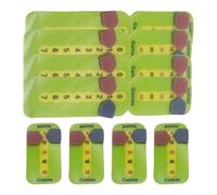 Jubilofex Tennis Scoring Cards - Handheld Tally Marker, Easy Rip Paper Sheets, Pickleball Matchboard Counter Tool | Compact Sports Equipment Accessory for Referees Practice Competitions Academies