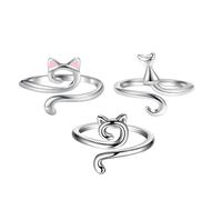 Jubilofex Wire tension ring, crochet wire tension ring, crochet loop ring set of 3, cute crochet ring, smooth guide for Mother's Day, of