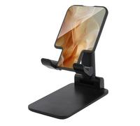 Jubonexis Abstract Soft Flowing Shapes Cell Phone Stand Foldable Adjustable Phone Stand for Desk