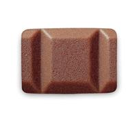 Jubonexis Chocolate Bar Texture Bathroom Door Rug Mat, Extra Soft Coral Velvet Floor Mat, Rapid Water Absorption Non Slip Comfortable Bath Rugs Mats 19.7"x31.5"