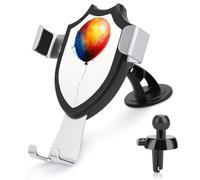 Jubonexis Colorful Birthday Balloon Car Phone Holder Mount Triangle Clip Base Air Vent Cell Phone Car Mount Automotive Accessories for 4-6 Inches Cell Smartphones