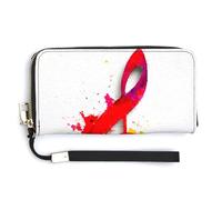 Jubonexis Colorful Music Notes PU Leather Clutch Long Bifold Wallet, Coin Purse Credit Pass Case, Durable Card-Holder Money Storage for Women Men