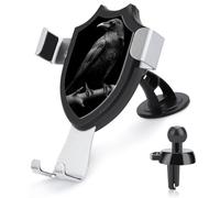 Jubonexis Crow Perched on A Branch Car Phone Holder Mount Triangle Clip Base Air Vent Cell Phone Car Mount Automotive Accessories for 4-6 Inches Cell Smartphones