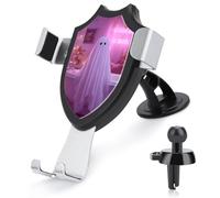 Jubonexis Cute Ghost Floating in The Bathtub Car Phone Holder Mount Triangle Clip Base Air Vent Cell Phone Car Mount Automotive Accessories for 4-6 Inches Cell Smartphones