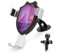 Jubonexis Cute Ghost in The Bathtub Car Phone Holder Mount Triangle Clip Base Air Vent Cell Phone Car Mount Automotive Accessories for 4-6 Inches Cell Smartphones