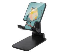 Jubonexis Cute Little Bird Sitting on A Branch Cell Phone Stand Foldable Adjustable Phone Stand for Desk
