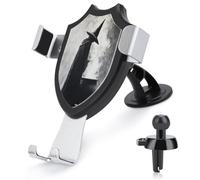 Jubonexis Dark Fantasy Old Witch Cauldron Car Phone Holder Mount Triangle Clip Base Air Vent Cell Phone Car Mount Automotive Accessories for 4-6 Inches Cell Smartphones