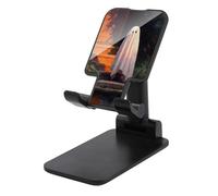 Jubonexis Ghost Standing on The Steps Cell Phone Stand Foldable Adjustable Phone Stand for Desk
