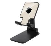 Jubonexis Minimalist An Abstract Tulip in Black Cell Phone Stand Foldable Adjustable Phone Stand for Desk