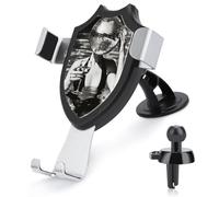 Jubonexis Sexy Woman with Big Disco Ball on Head Car Phone Holder Mount Triangle Clip Base Air Vent Cell Phone Car Mount Automotive Accessories for 4-6 Inches Cell Smartphones
