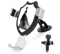 Jubonexis Simple Black White Silhouette Gown Woman Car Phone Holder Mount Triangle Clip Base Air Vent Cell Phone Car Mount Automotive Accessories for 4-6 Inches Cell Smartphones