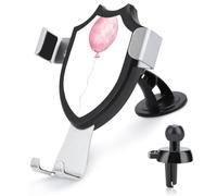 Jubonexis Single Pink Watercolor Balloon Car Phone Holder Mount Triangle Clip Base Air Vent Cell Phone Car Mount Automotive Accessories for 4-6 Inches Cell Smartphones