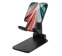 Jubonexis Soft Silk Fabric Green Red White Cell Phone Stand Foldable Adjustable Phone Stand for Desk