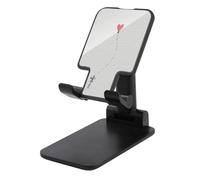 Jubonexis Tiny Airplane Going Towards Love Cell Phone Stand Foldable Adjustable Phone Stand for Desk
