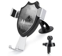 Jubonexis Two Ghosts Abandoned House Foggy Creepy Field Car Phone Holder Mount Triangle Clip Base Air Vent Cell Phone Car Mount Automotive Accessories for 4-6 Inches Cell Smartphones