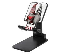 Jubonexis Valentine's Day Gnomes Holding A Heart Cell Phone Stand Foldable Adjustable Phone Stand for Desk