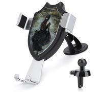 Jubonexis Victorian Woman in The Pond Car Phone Holder Mount Triangle Clip Base Air Vent Cell Phone Car Mount Automotive Accessories for 4-6 Inches Cell Smartphones