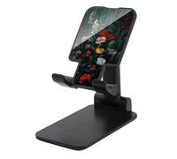 Jubonexis Vintage Wildflowers Dark Academia Renaissance Cell Phone Stand Foldable Adjustable Phone Stand for Desk